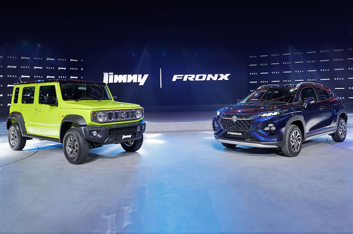 2023 Maruti Jimny, Fronx SUV front quarter